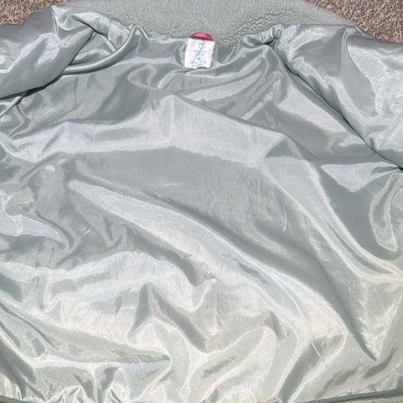 Primark Sherpa Jacket Mint Relaxed - Picture 4 of 6